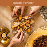 HUDSON PECAN COMPANY: Homemade Pecan Brittle | Crunchy, Handcrafted Southern Candy Made with Fresh Georgia Pecans, Perfect for Snacking, Sharing, or