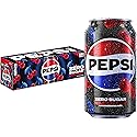 Pepsi Zero Sugar Cola Soda, Wild Cherry, 12 Fl Oz Cans (Pack of 12)