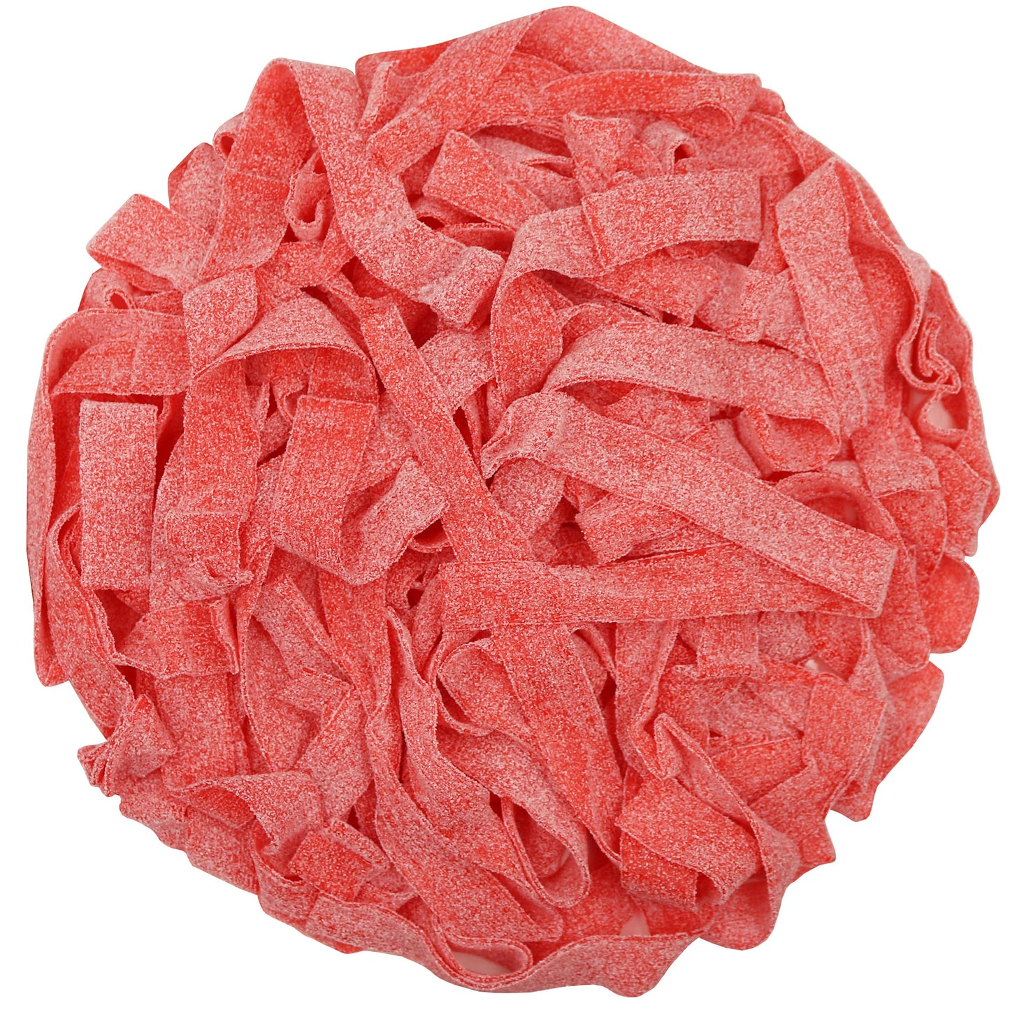 Variety Color Sour Gummy Belts (Strawberry, 1 LB)