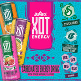 Jumex XOT Fruit Punch Energy Drink with B Vitamins - 12 oz, 12 Pack