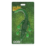 Giant Gummy Gator - Delicious, Satisfying Candy Creation with Big Flavor from GGB Candies! (Sour Apple, 12 Ounce)