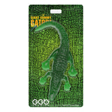 Giant Gummy Gator - Delicious, Satisfying Candy Creation with Big Flavor from GGB Candies! (Sour Apple, 12 Ounce)