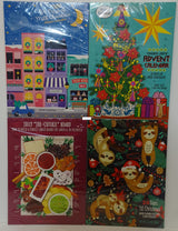 Trader Joe Advent Calendar 24 Milk Chocolate Figures 1.76oz 50g (4 Random Boxes)