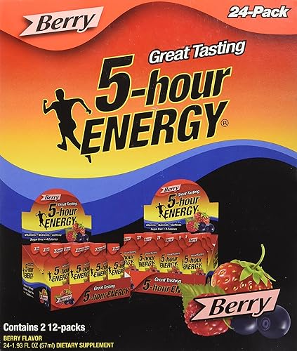 5 Hour Energy - Berry, 1.93 oz Bottles (48 Count)