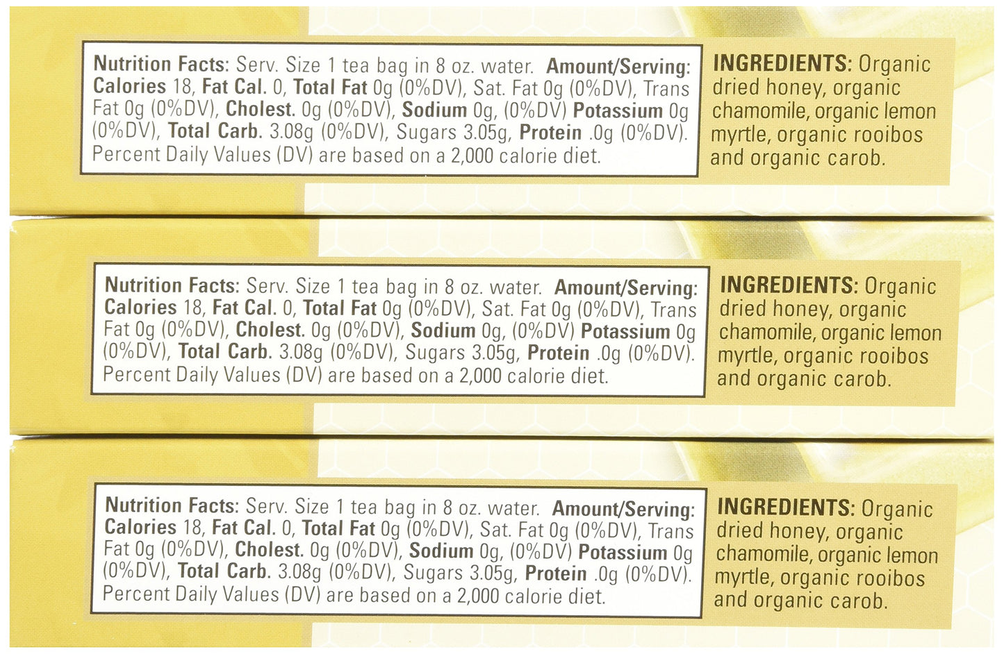 Davidson's Tea Assorted Tea And Honey, 8-Count Tea Bags (Pack of 12)