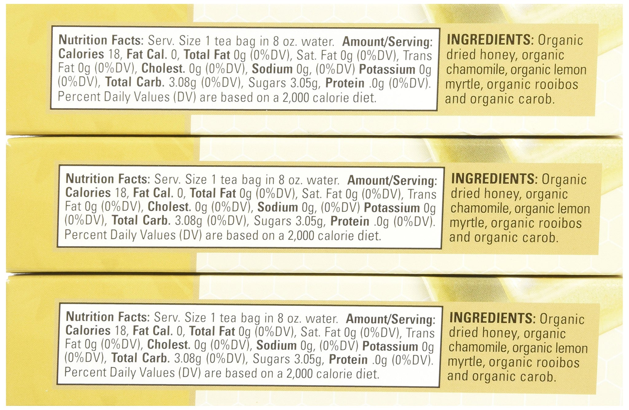Davidson's Tea Assorted Tea And Honey, 8-Count Tea Bags (Pack of 12)