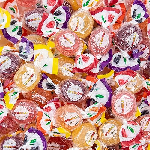Fida Bonelle Italian Assorted Fruit Jelly Candy | 1.5 Pound Bag | Vegan, Gluten-Free