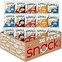 Simply Snacks Variety Pack, 0.875 Oz Bag, 36 Count, Organic, Packaging May Vary
