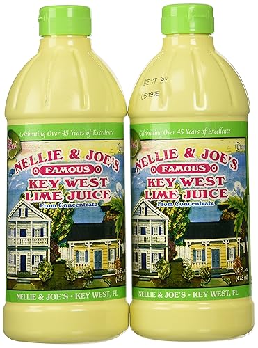 Nellie & Joes Juice Key West Lime, 2 Pack (16 ounces)