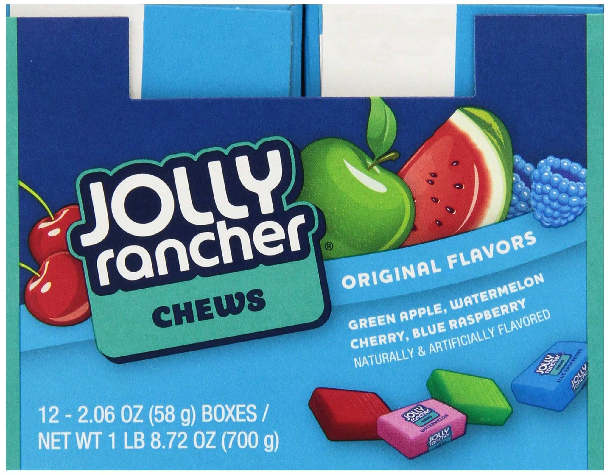 Jolly Rancher Chews, Original Flavors, 2.06 oz