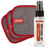 CAMPANELLI Lens + Screen Cleaner Spray + (3x) Loopy Towel Kit - Streak-Free Cleaner for Glasses, Phone, Tablet, Laptop, TV & Monitor Screens - Safe