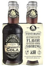 Fentimans Sparkling Curiosity Cola - Healthy Soda, All Natural Craft Soda Pop, Perfect Mixer, Natural Ingredients, Botanically Brewed - 9.3 Fl Oz