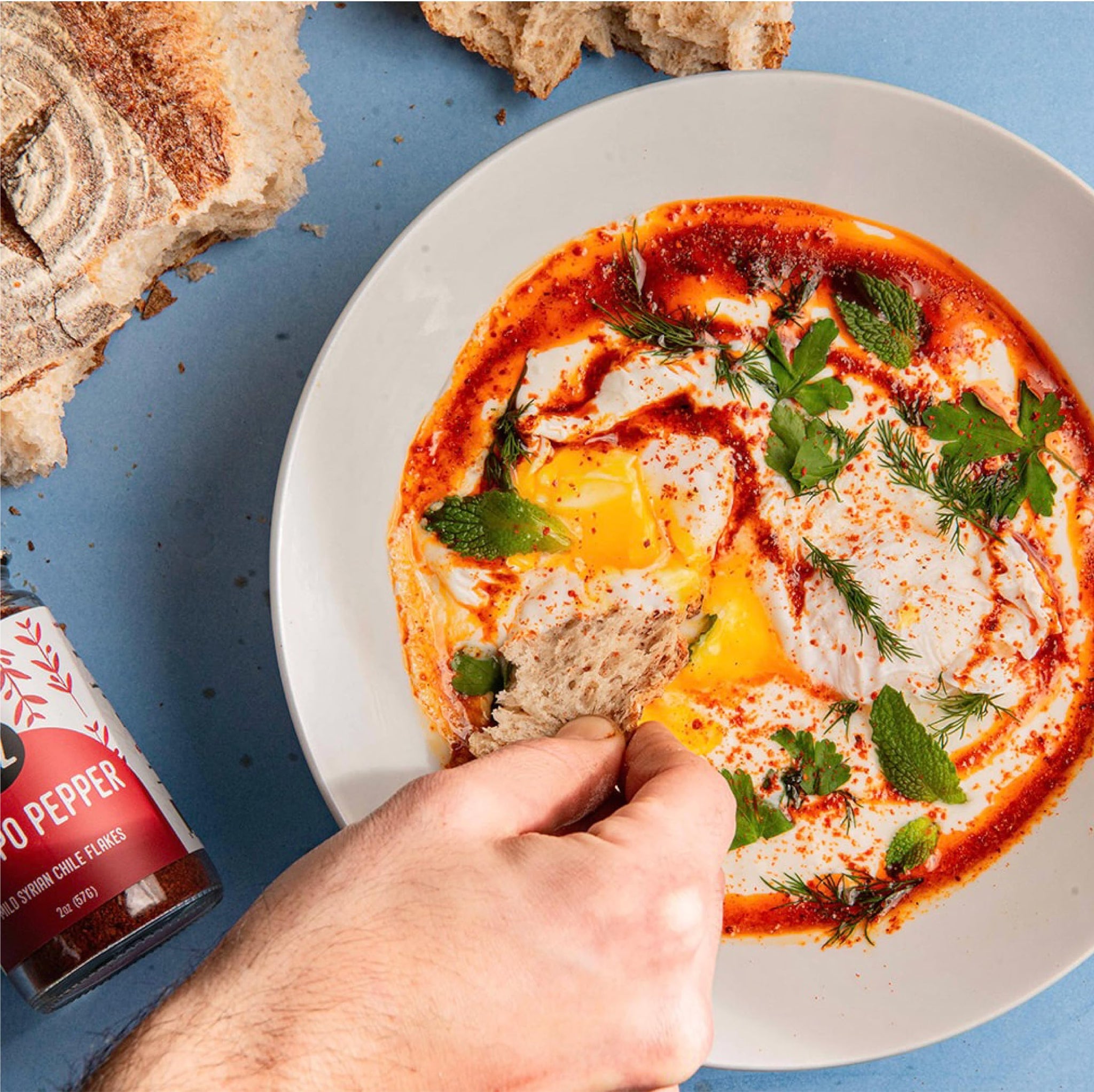 Aleppo Pepper by Z&Z | Mildly Spicy Aleppo Pepper Flakes (Pul Biber Turkish Spice) | Aleppo Pepper Spice for Lemon Butter Shrimp, Shakshuka