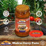 Rani Madras Curry Cooking Spice Paste 10.5oz (300g) Glass Jar, Pack of 5+1 FREE ~ No Colors | All Natural | NON-GMO | Vegan | Gluten Free | Indian