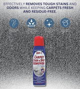 Lifter-1 Carpet Stain & Spot Remover Spray 18 oz Bundle with Microfiber Cloth - Effortless Carpet Stain Remover - Quick and Easy Carpet Cleaner Spray