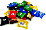 Ritter Sport Assorted Mini Chocolate Squares, 1 lb Bag in a BlackTie Box