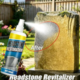 Headstone Restoration and Cleaning Spray, 2026 Upgrade Headstone Restoration & Cleaning Spray Restoring and Protecting, Gentle Stone Care Formula