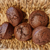 Granite Mill Farms Sprouted Organic Double Chocolate Muffin Mix, 550 grams, 1.21 Pound (Pack of 1)
