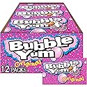 BUBBLE YUM Original Flavor Chewy, Bubble Gum Packs, 2.82 oz (12 Count)