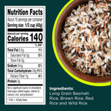 RiceSelect Royal Blend Rice, Premium Blend Of Texmati White, Brown, Red, And Wild Rice, Gluten-Free, Non-GMO, Kosher, 21oz Jar (Pack of 1)