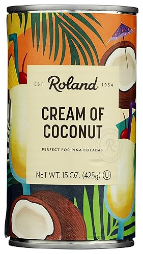 Roland Foods Cream of Coconut, 15 Ounce Can, Pack of 1