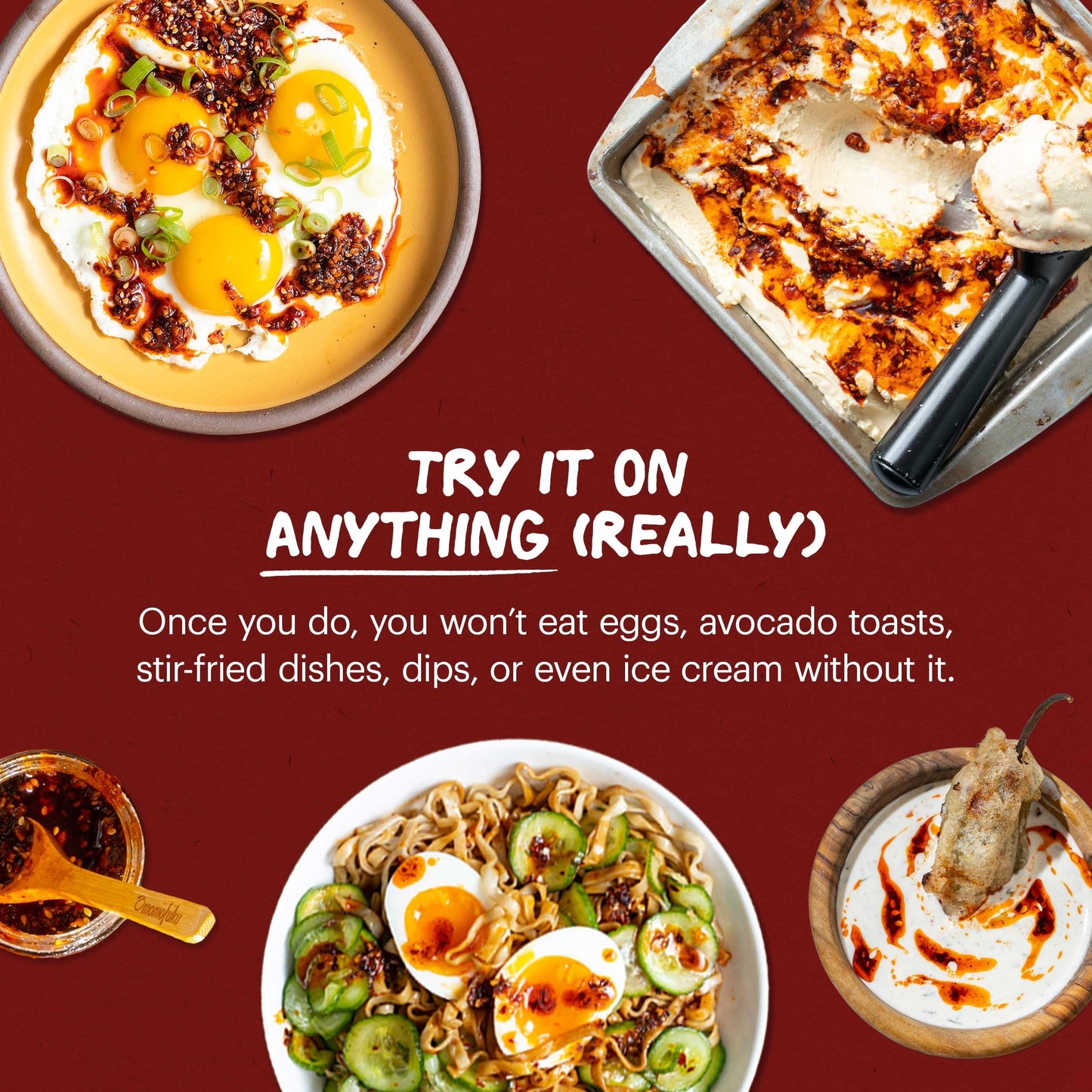 Momofuku Extra Spicy Chili Crunch by David Chang, (5.5 Ounces), Oil with Crunchy Garlic and Shallots, Crisp for Cooking as Sauce or Topping, 1 Pack