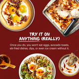 Momofuku Extra Spicy Chili Crunch by David Chang, (5.5 Ounces), Oil with Crunchy Garlic and Shallots, Crisp for Cooking as Sauce or Topping, 1 Pack
