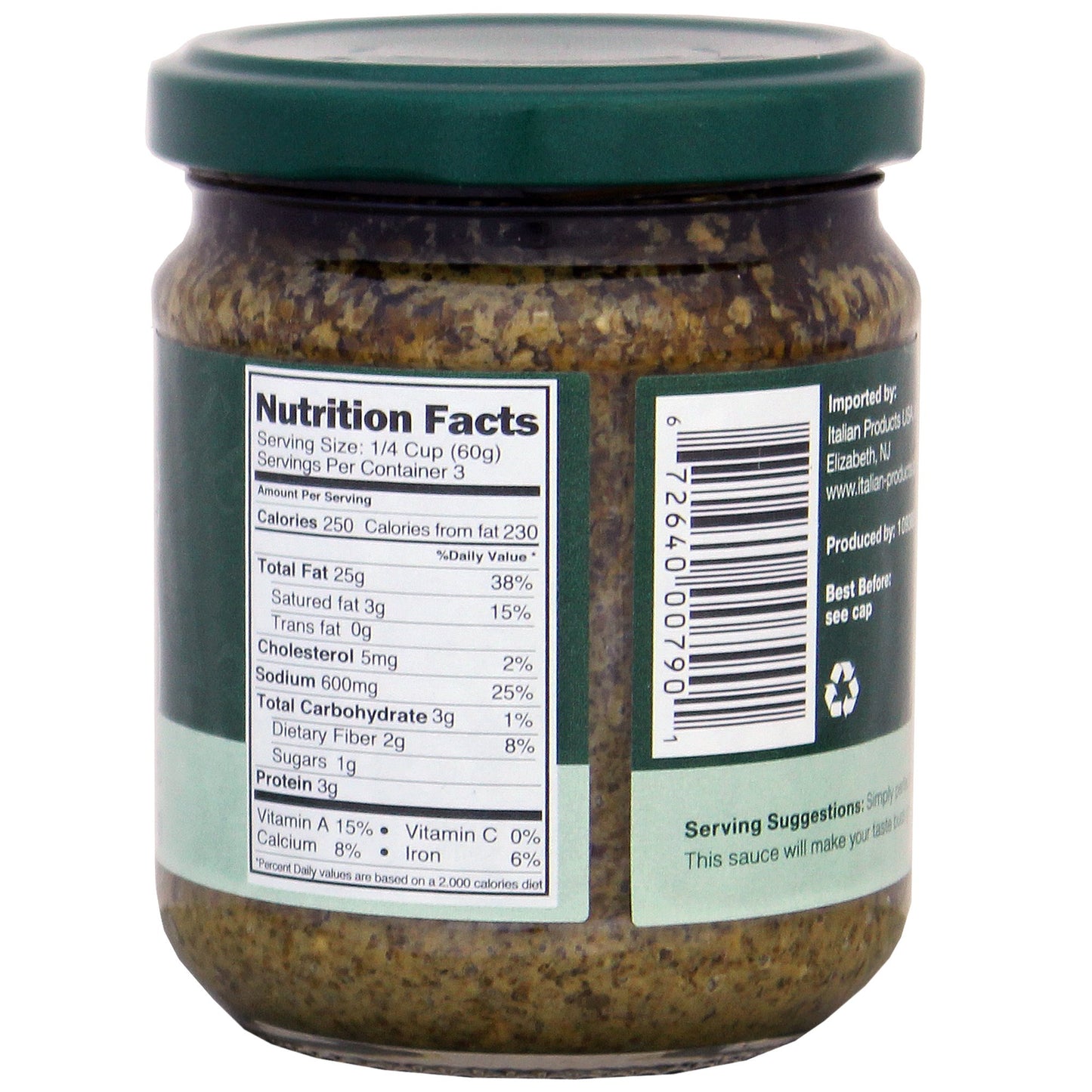 TRENTASETTE 37 Genovese With Truffles Pesto Sauce, 6.3 OZ