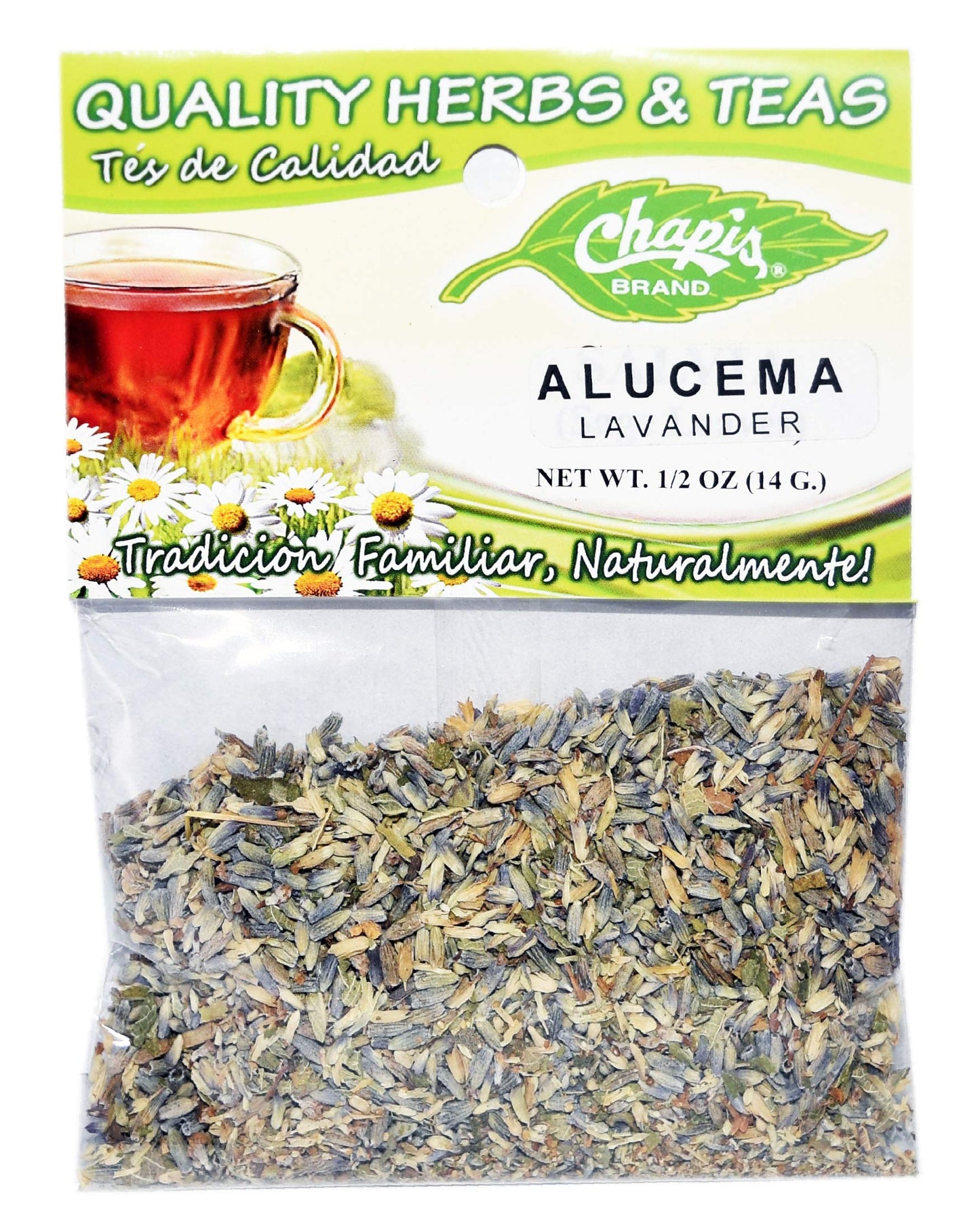3 PIECES CHAPIS ALUCEMA NATURAL HERBS HIERBAS 1/2 oz. (14 g)