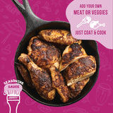 A Dozen Cousins Quick Chicken Marinade Variety Pack (6 Pouches) Mexican Pollo Asado, Peruvian Pollo a la Brasa & Jamaican Jerk Seasoning Sauce