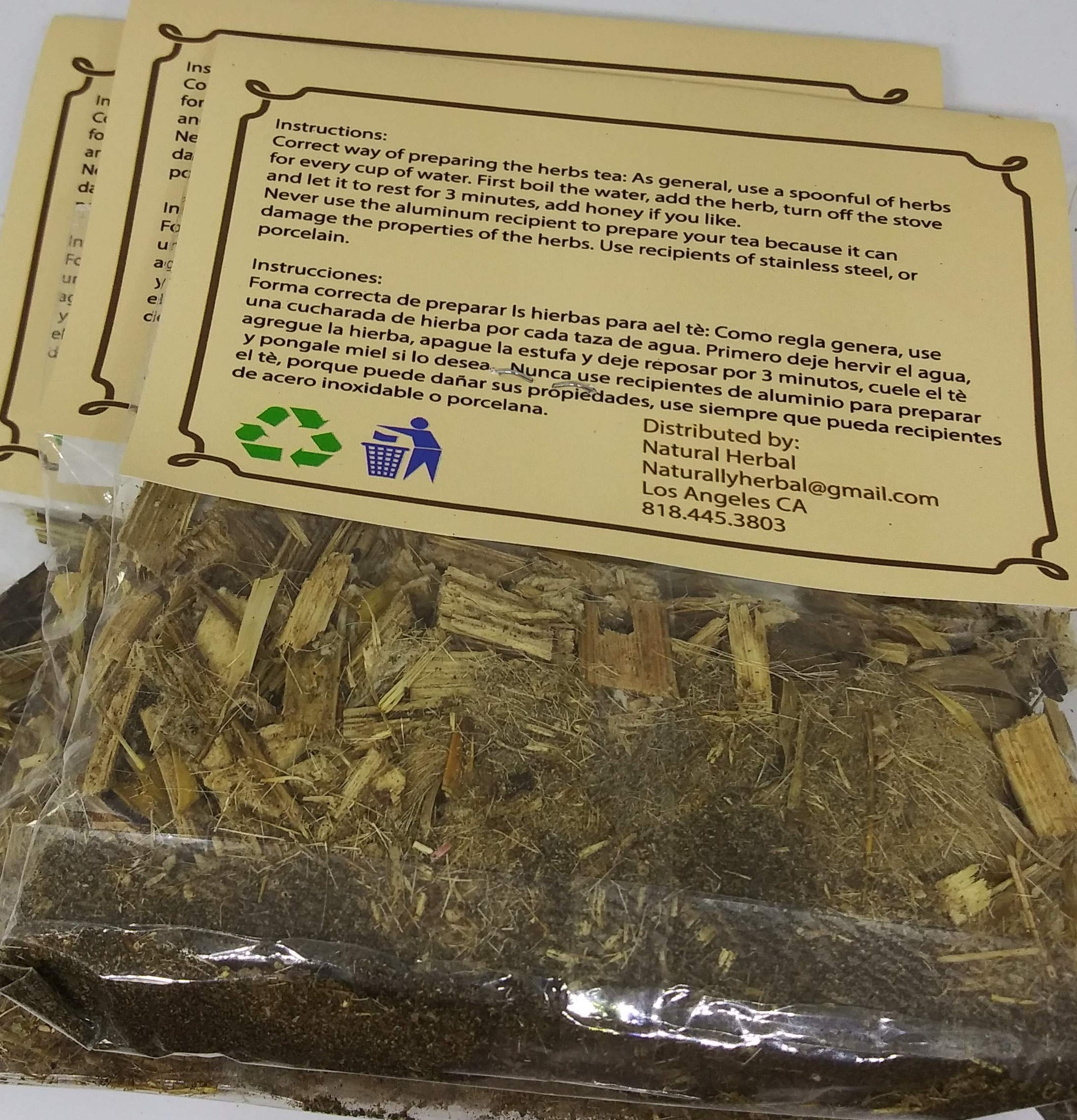 Cardo Santo Hierba/Tea (3/8 Oz)3 pack