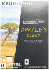 Laughing Man Dukale's Blend Coffee K-Cups (16 K-Cup Pods)