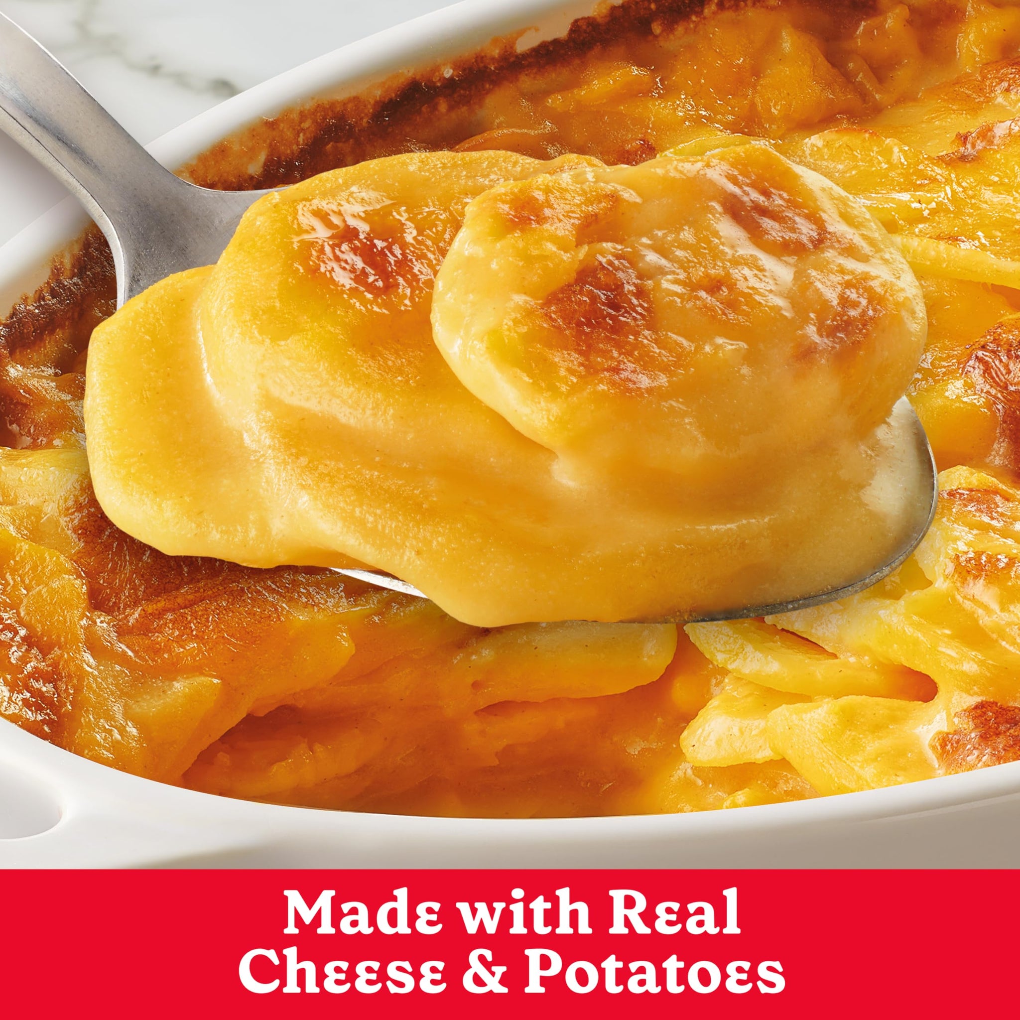 Betty Crocker Au Gratin Casserole Potatoes, Made with Real Cheese, Twin Pack, 8 oz Box
