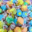 Premium Tropical Saltwater Taffy Chewy Mix Banana, Coconut, Mango, Pineapple, Tropical Punch And Passion Fruit Flavors Bulk 1 Lb Bag 60+ Pieces