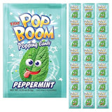 Tiltay Pop Boom - Peppermint Flavor Popping Candy with display box 24 packs