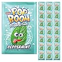 Tiltay Pop Boom - Peppermint Flavor Popping Candy with display box 24 packs