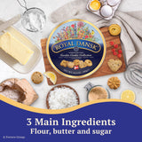 Royal Dansk Danish Butter Cookies, Garden Cookie Collection, Premium Assortment of Classic Butter Cookies in a Recyclable Tin, 10.6 oz