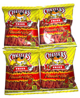 Hot Chips Variety Pack - Takis Fuego, Flamin' Hot Cheetos, and Chester's Hot Fries Pack of 12 with a Mystery Item, Perfect Snack with a Surprise