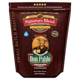 Don Pablo Gourmet Coffee - Signature Blend - Medium Dark Roast - Whole Bean Coffee - 100% Arabica Beans - Low Acidity and Non-GMO (2 Pound, Original)