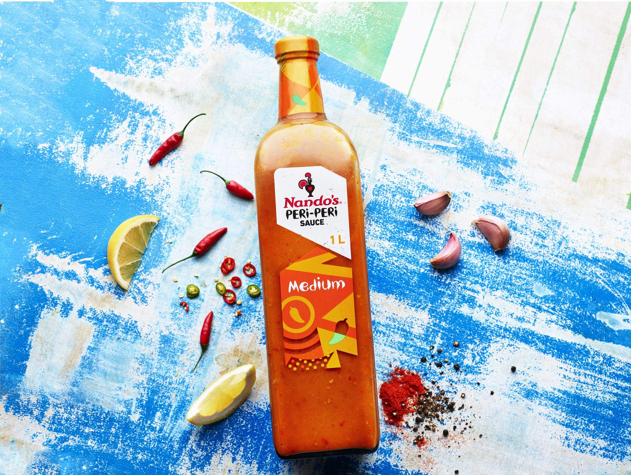 Nando's Medium Peri-Peri Sauce 1L