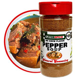 Pepper Soup Seasoning 8oz | Crafted with 100% African Premium Traditional Local Natural Herbs and Spices With No Additives, Salt Free, Sugar Free, MSG