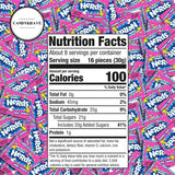 Wonka Nerds Gummy Clusters - Blue & Pink Rainbow - 1 lbs Individually Mini Candy Boxes - Valentines & Easter Treat Pack - Classic & Delicious Gummy