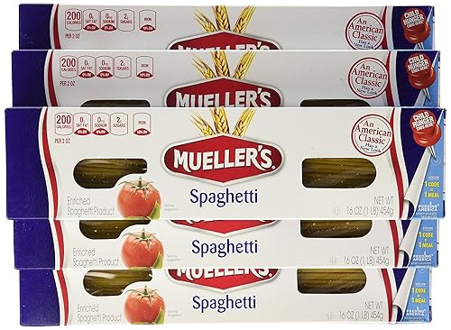 Mueller's Spaghetti, 16-Ounce Boxes (Pack of 20)