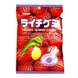 Kasugai Gummy Lychees 3.59 oz each (1 Item Per Order)