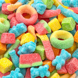 Gummy Candy Mix | 2-Pound Bag | Gummy Worms, Bears, Watermelon Wedges, Rings, and Blocks | Assorted Fruit Flavors Sour Candy | Sour Gummies for Candy