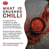 Crushed Red Pepper Flakes 5 Pound Bulk Value Pack - Chili Flakes - by Spicy World