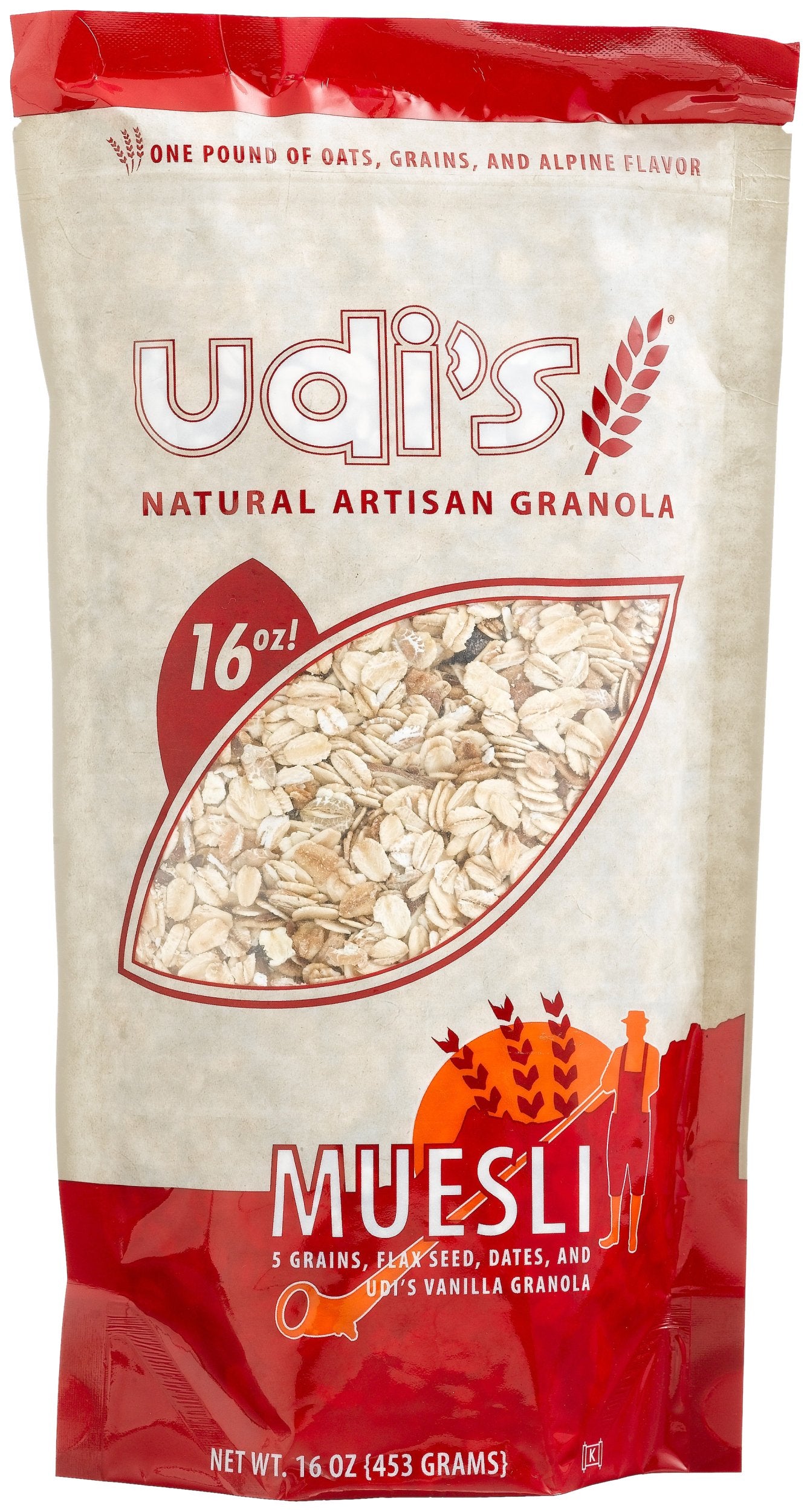 Udi's Muesli, 13-Ounce Bags (Pack of 6)