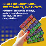 Canel’s Fruit Flavor Chewing Gum, 4 Piece Packs with Cherry, Banana, Grape, and Apple, for Parties and Candy Bars, 60 Count (Pack of 1)