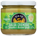 Siete Family Foods Creamy Jalapeno Salsa, 10.5 Ounce