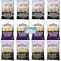 Boulder Canyon | Variety | 4 Sea Salt & Cracked Pepper, 4 Malt Vinegar & Sea Salt, 4 Jalapeno Cheddar | Kettle Style Potato Chips | 1.5 Ounce | Pack